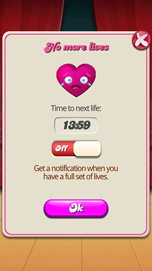candy crush free lives step 1