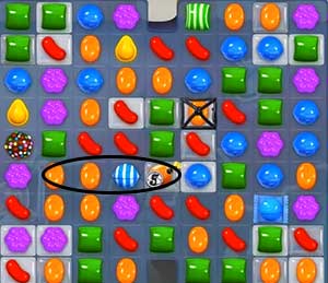 candy crush level 105