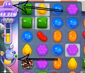 candy crush level 105