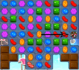 candy crush level 135