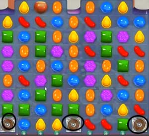 candy crush level 164