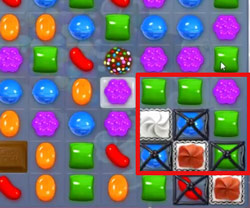 candy crush level 168