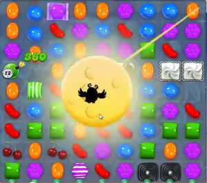 candy crush level 124