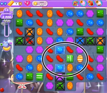 candy crush level 43