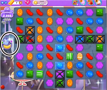 candy crush level 43