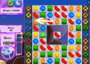 candy crush level 45