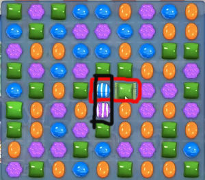 candy crush level 64