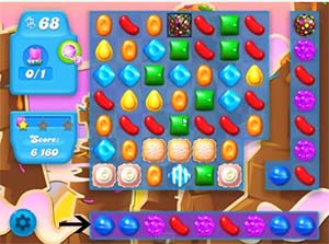 Candy Crush Soda level 72