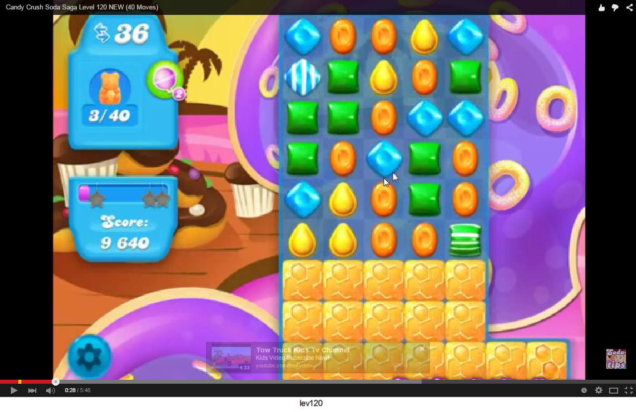 Candy Crush Soda level 120